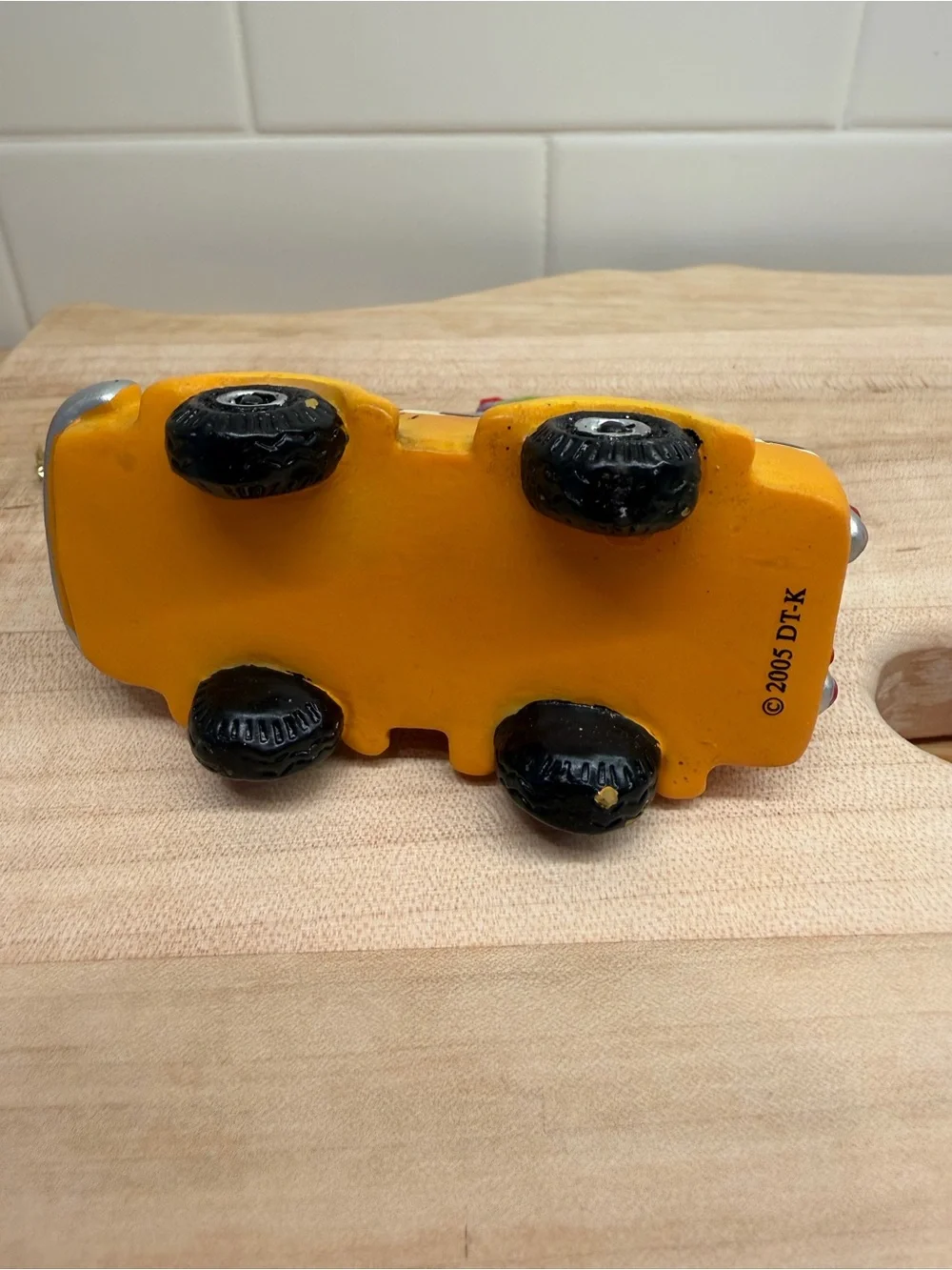 New York City Yellow Taxi Cab 2006 Christmas Ornament